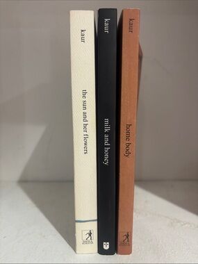 Kaur Book Set - the sun and her flowers, milk and honey, home body